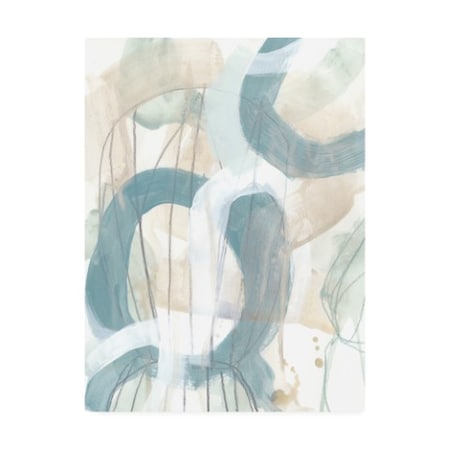 June Erica Vess 'Water Orbit II' Canvas Art,35x47
